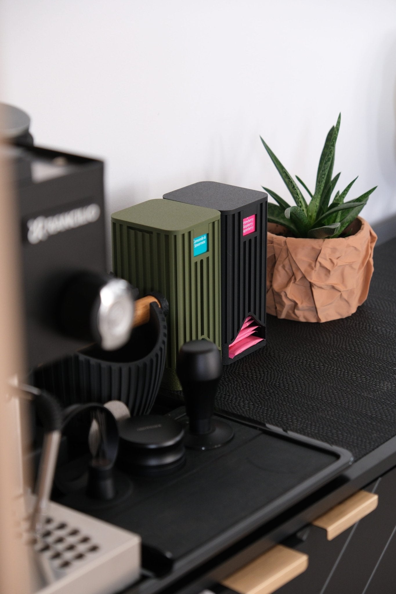 Bundle - Vela Tea Bag Organiser | Tea Dispenser - Zoventi