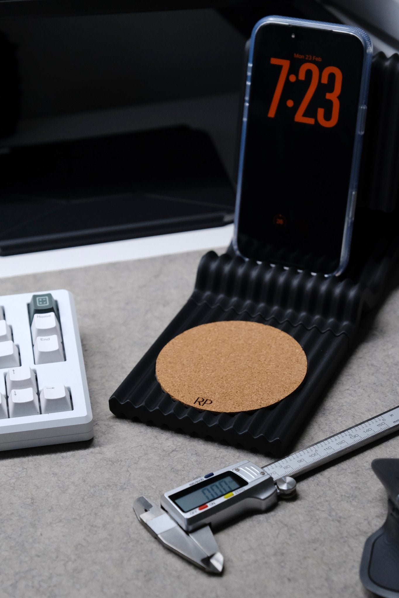 Cove 4 - in - 1 Stand | Desk Accessories Eco - Friendly | Personalise with Engraving - Zoventi
