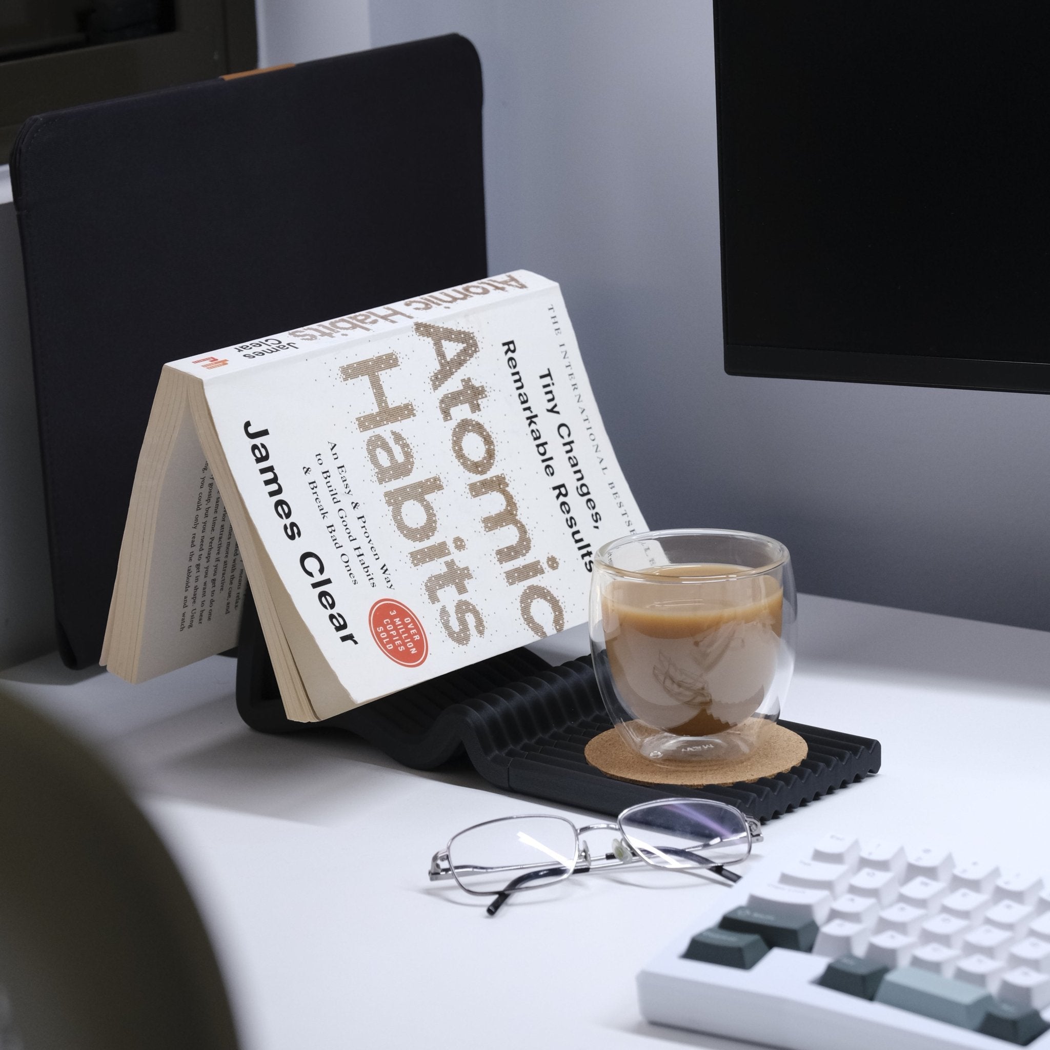 Cove Desk Stand | 4 - in - 1 desk accessory - Zoventi