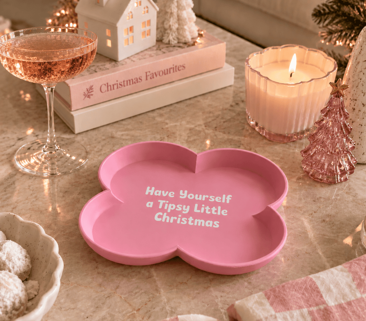 Fun Christmas Quote Tray - Zoventi