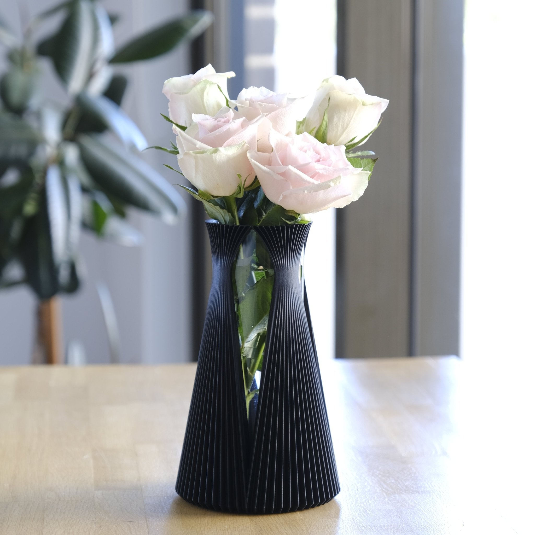 Marina Vase with Glass Insert | Eco - Friendly Homeware | Décor - Zoventi