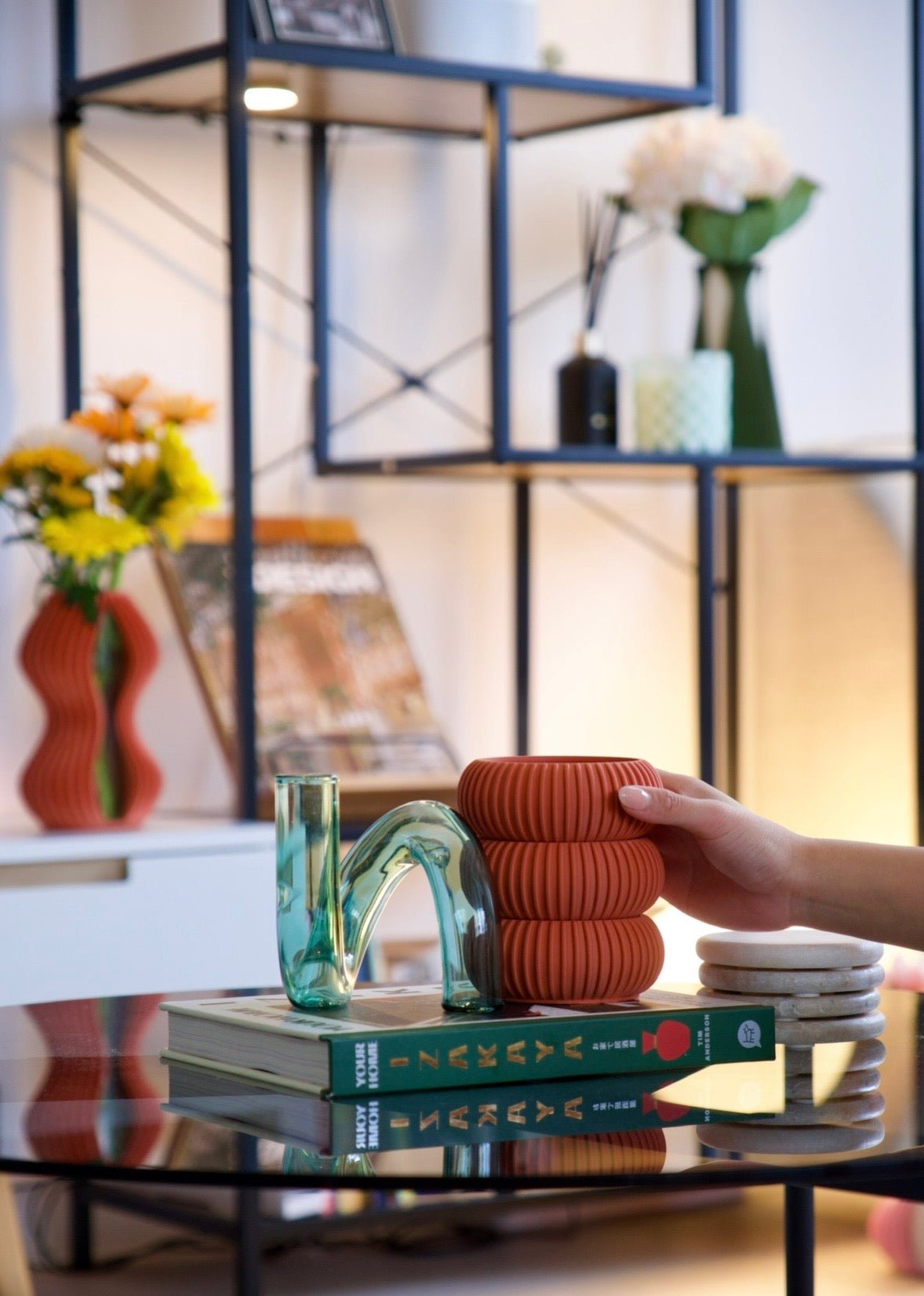 Nara Stackable Trinket | Catchall Tray | Jewellery Dish - Zoventi