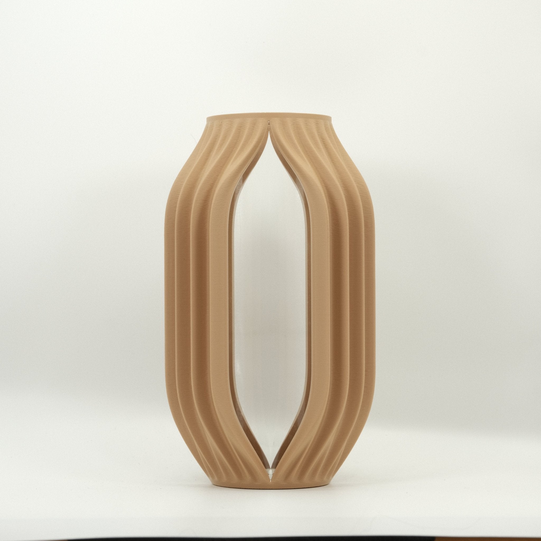 Orbit Vase with glass insert - Zoventi