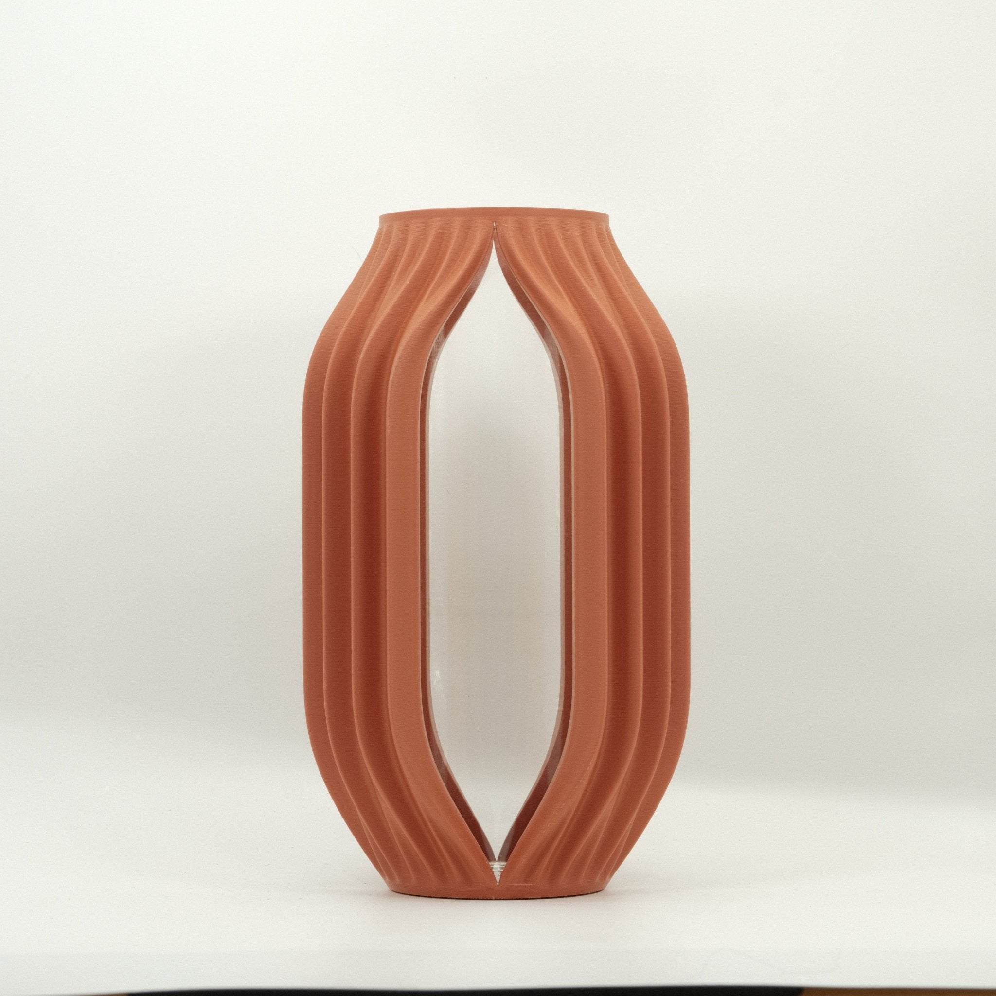 Orbit Vase with glass insert - Zoventi