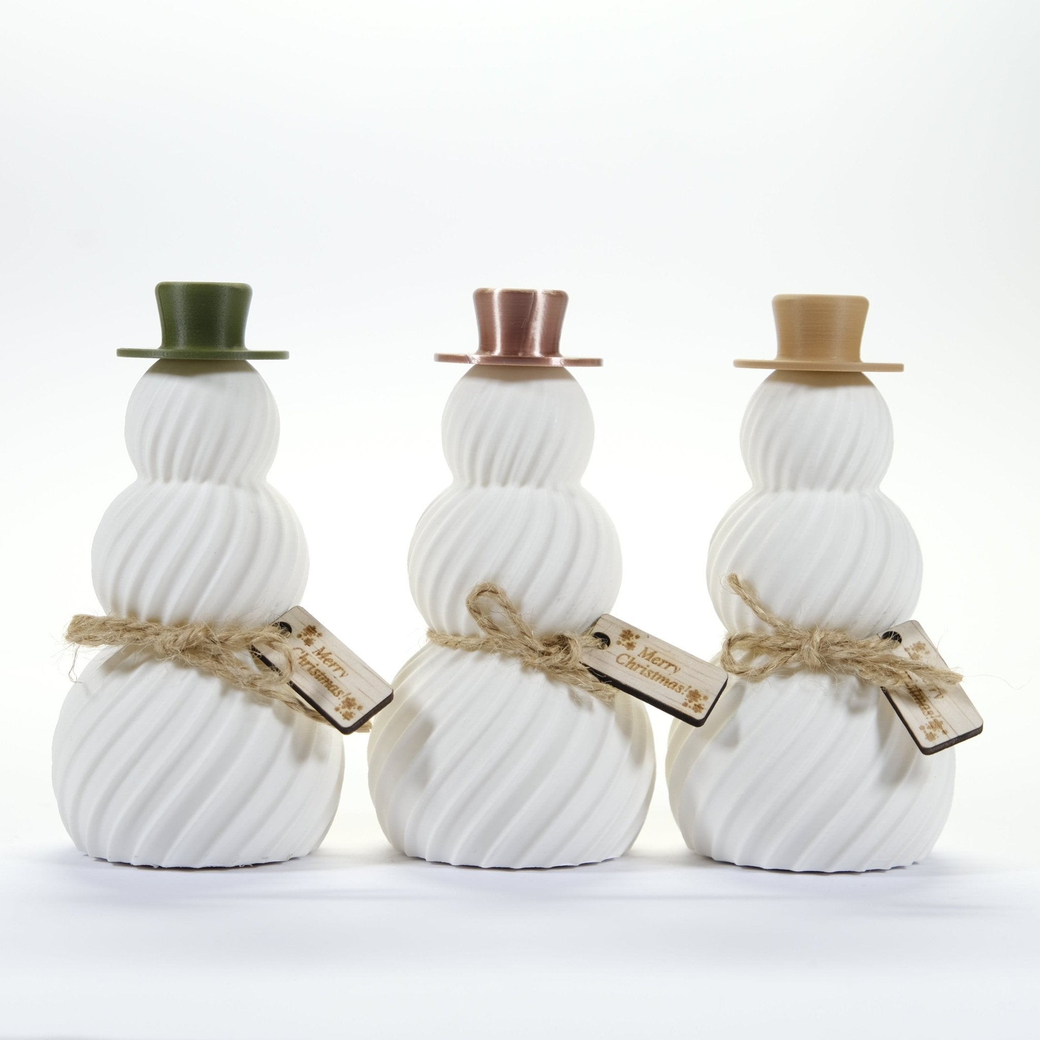 Snowman | Minimalist Christmas Tabletop Décor - Zoventi