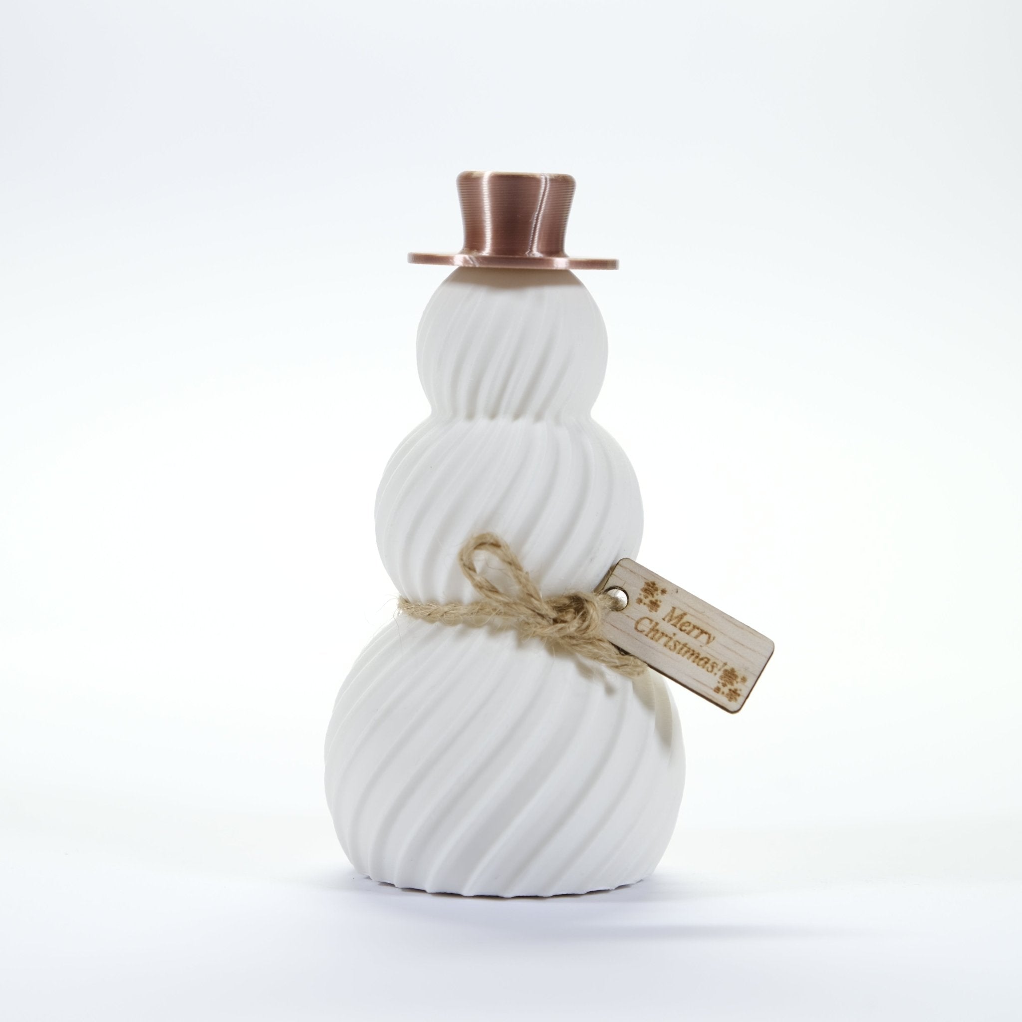 Snowman | Minimalist Christmas Tabletop Décor - Zoventi