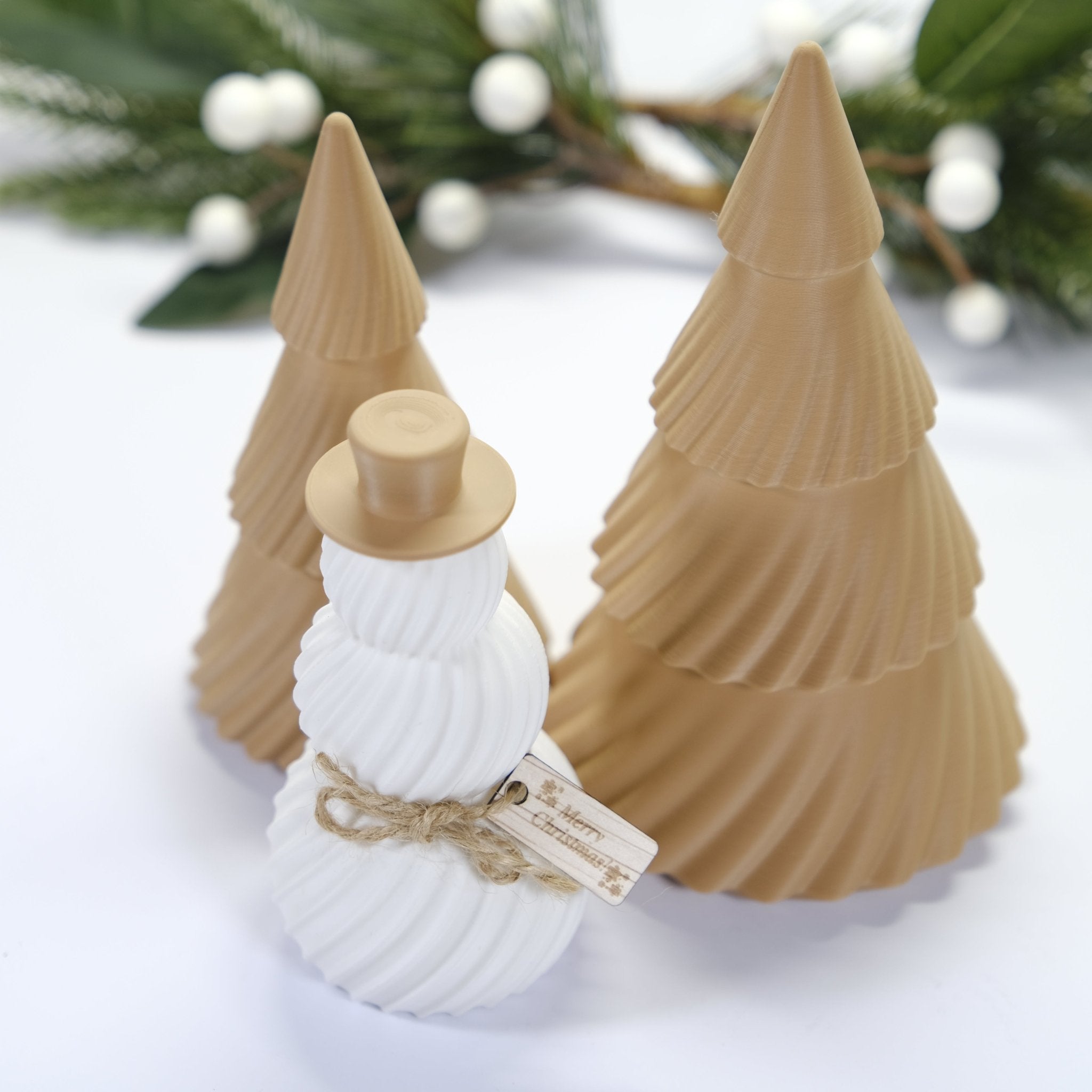 Zoventi Christmas Trio Set | Tabletop Décor Set - Zoventi