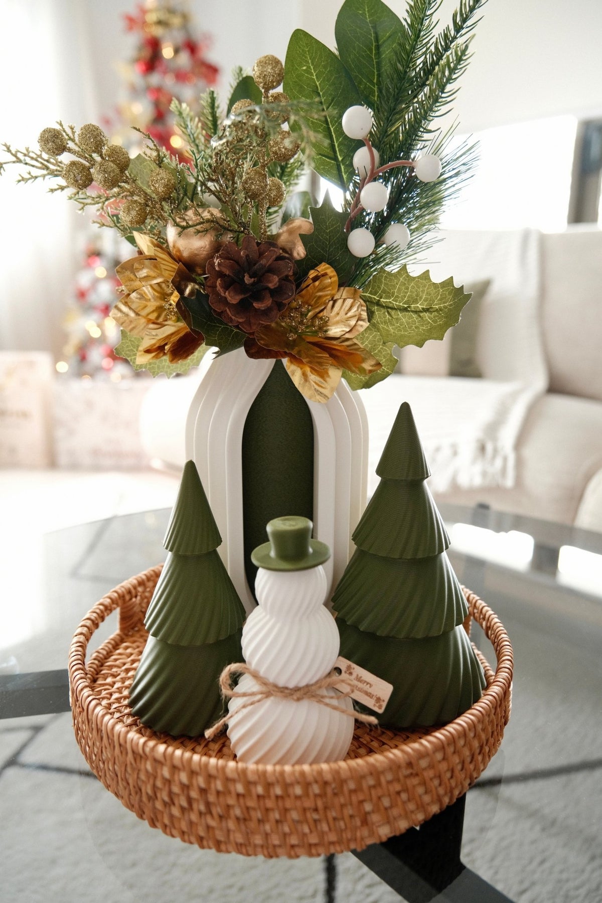 Zoventi Christmas Trio Set | Tabletop Décor Set - Zoventi